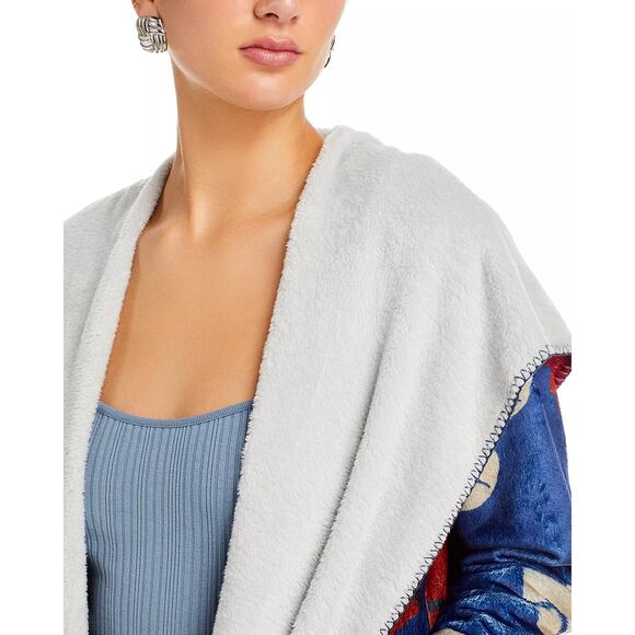 NEW Johnny Was Hooded Floral Sherpa Jacket, Size 2X - Picture 9 of 11